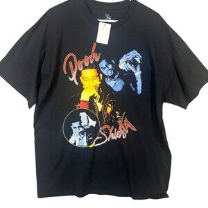 NWT Pooh Shiesty Graphic T-Shirt Black XL 100% Cotton Casual Streetwear Mens XL